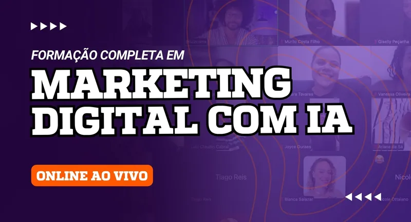 Formação em Marketing Digital com IA