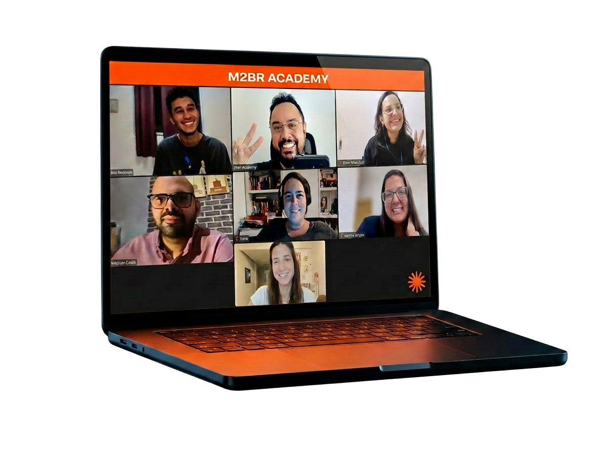 Aula ao vivo via Zoom do curso Claude na Prática online